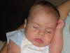 Carter sleeping