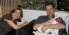 Nik and Lori with baby Clara